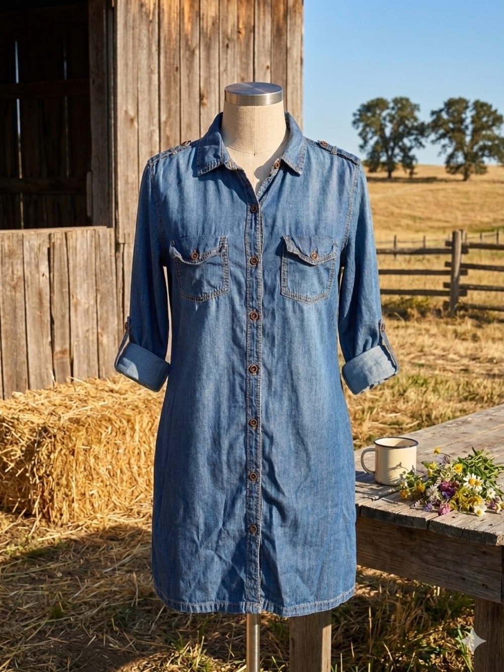 Blue Age Blue Jean Dress